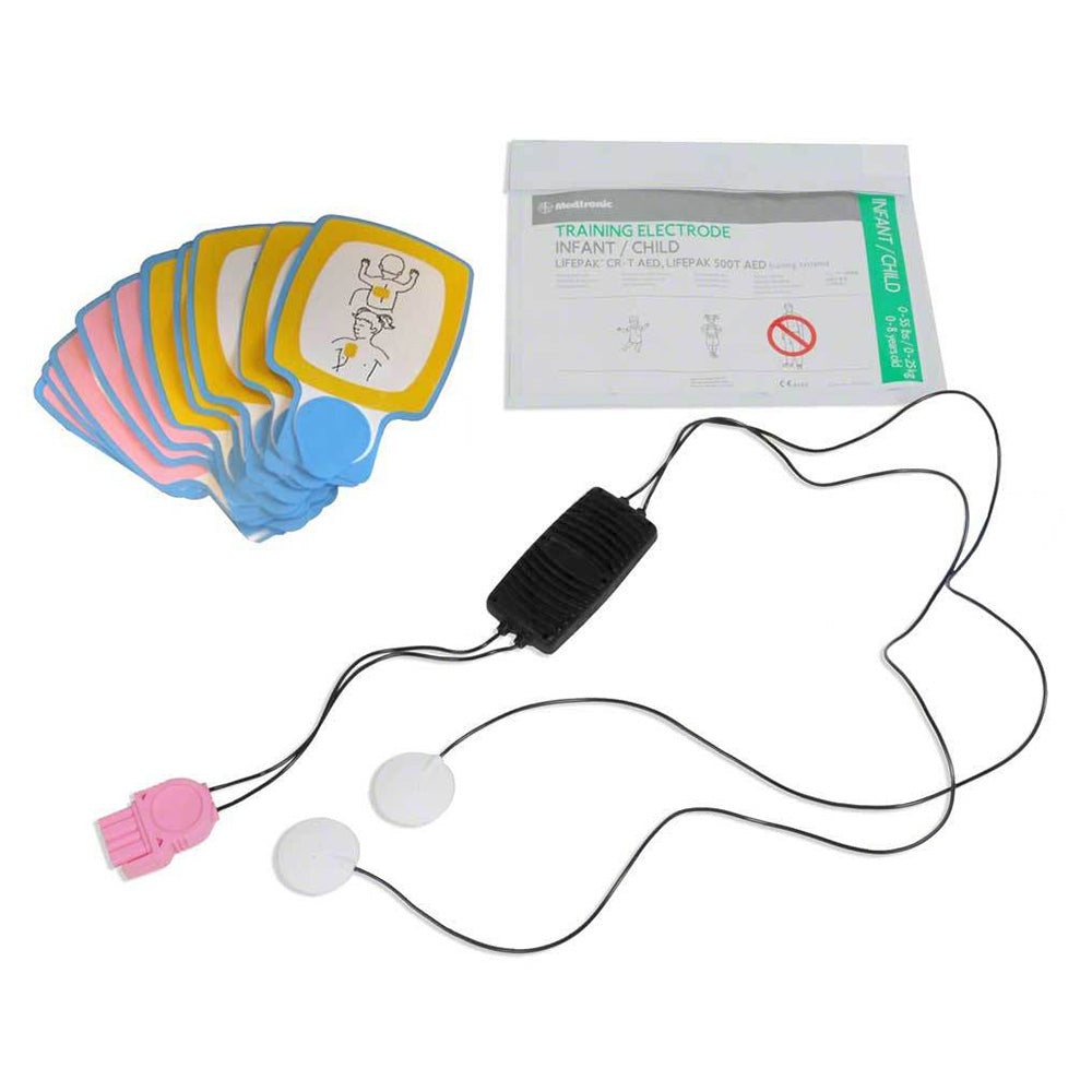 LIFEPAK Pediatric Training Electrode Complete Kit